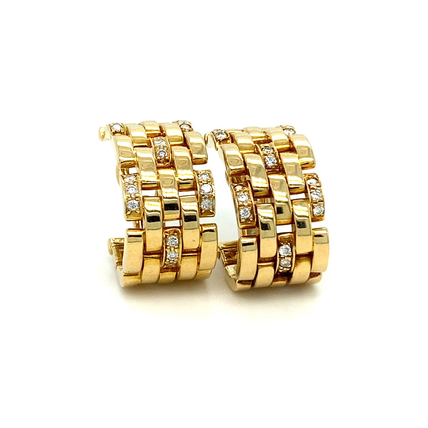 Bonjour Panthère - Cartier Maillon Panthère Ohrringe