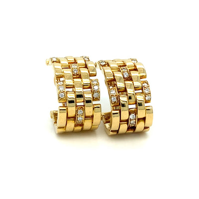 Bonjour Panthère - Cartier Maillon Panthère Ohrringe