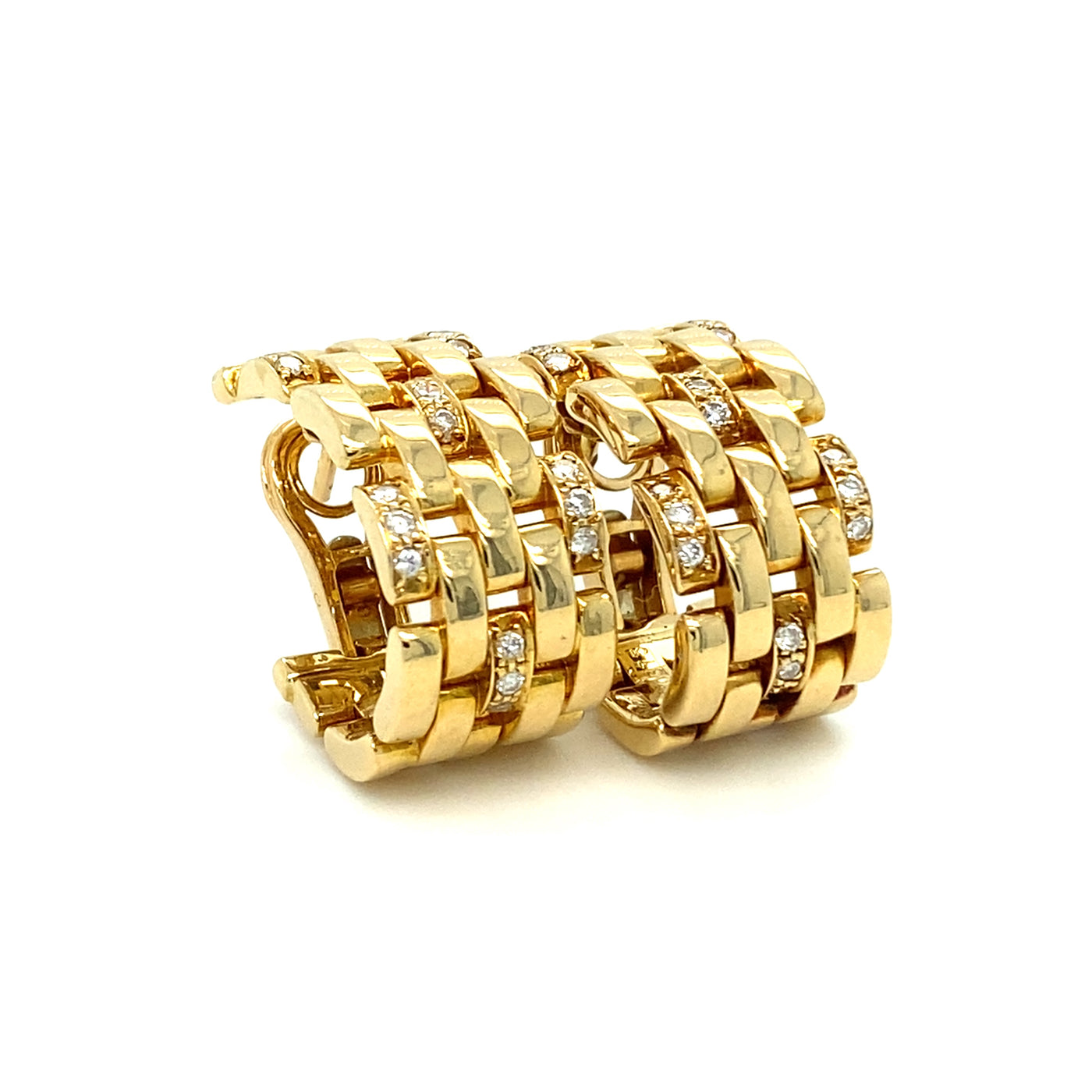 Bonjour Panthère - Cartier Maillon Panthère Ohrringe