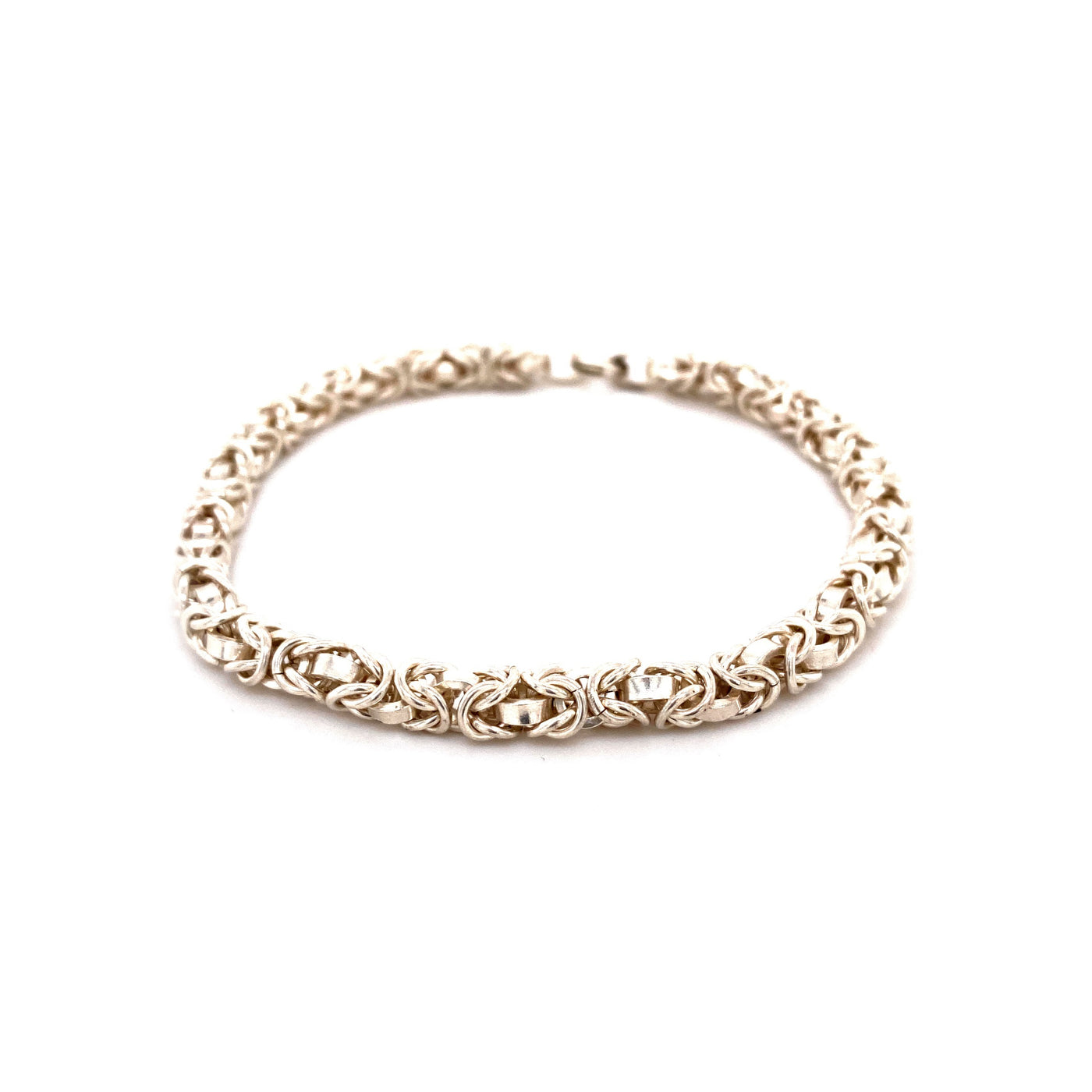 Royal Silver - Silberarmband Königsmuster