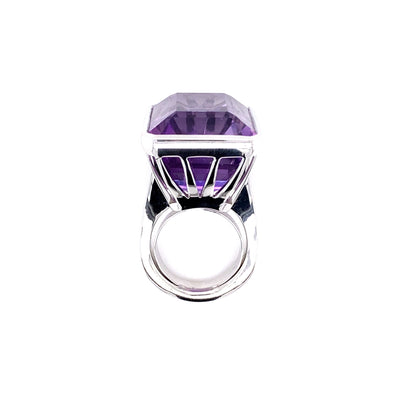 Purple Posh - Klarer Amethyst Ring