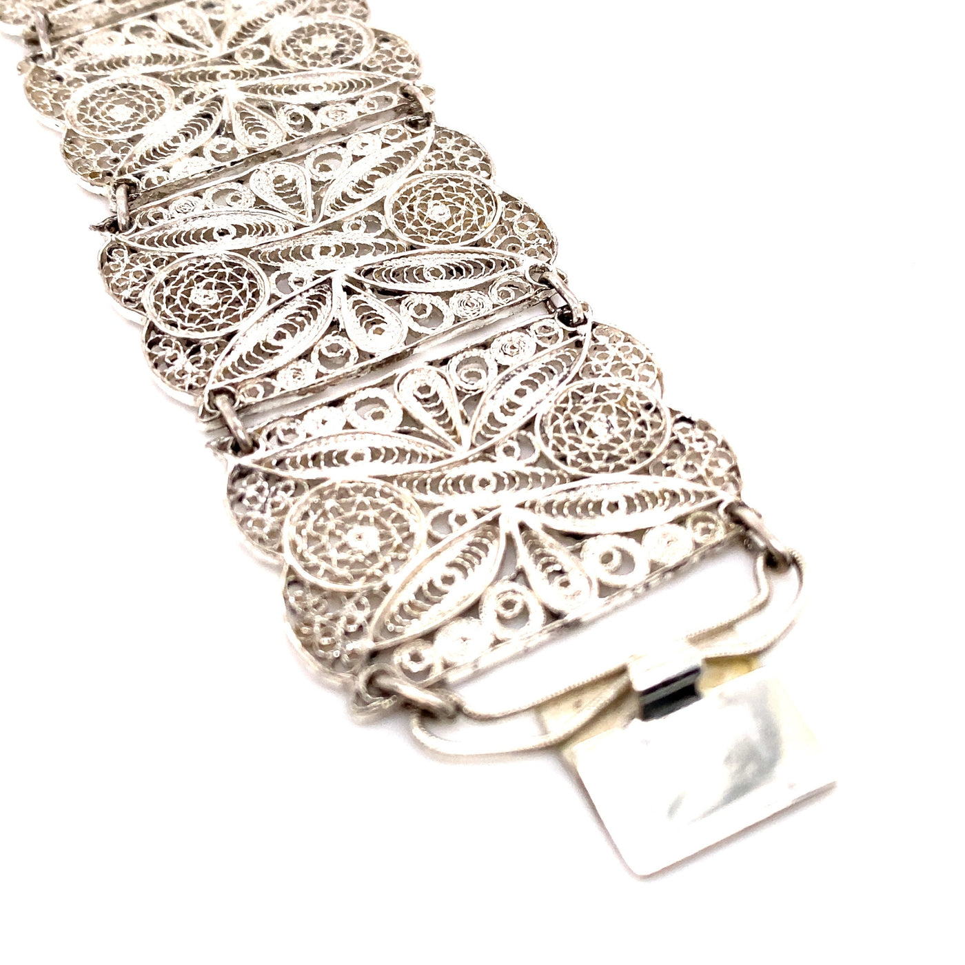 Silver Filigree - Filigranes Silberarmband