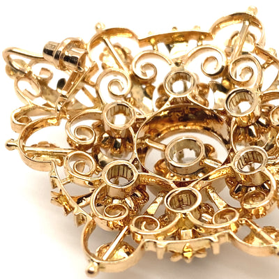 Rosecut - Diamantanhänger um 1880