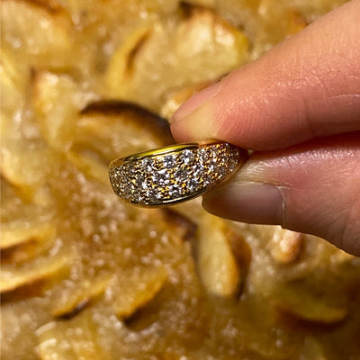 Baker's Finest - Eleganter Goldring mit Brillanten