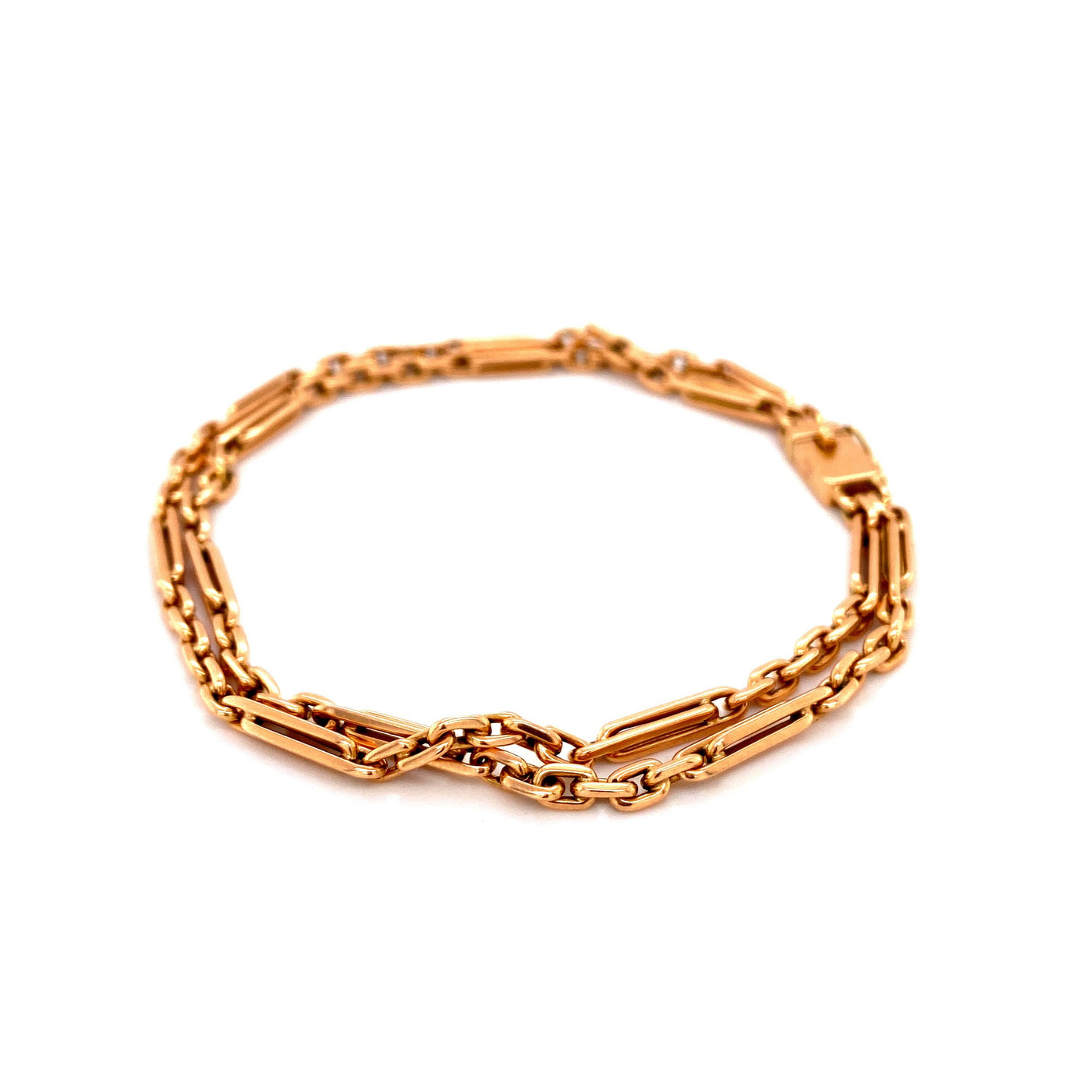 Morse Code - Armband Roségold