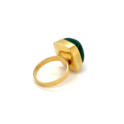 Grünstreifen Deluxe - Goldener Malachitring