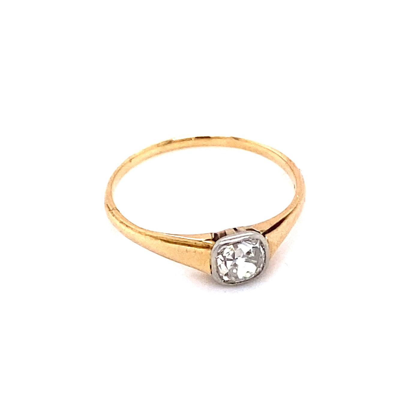 Little Star - Goldring mit Diamant