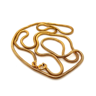 Charm the Snake - Goldkette Schlange