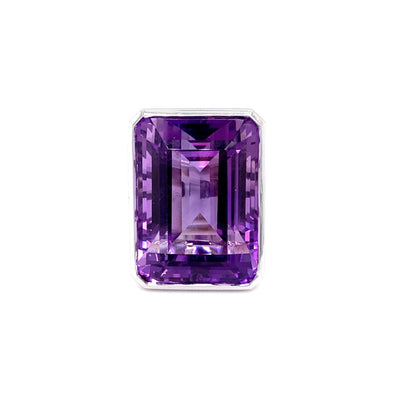 Purple Posh - Klarer Amethyst Ring