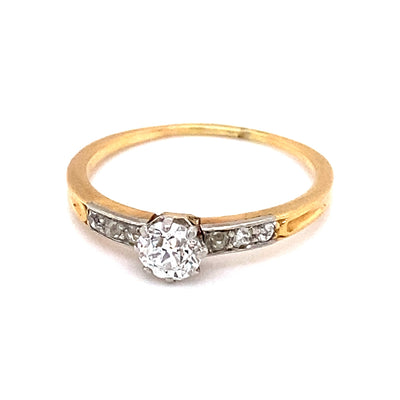 Simplicius - Feiner Ring mit Diamanten