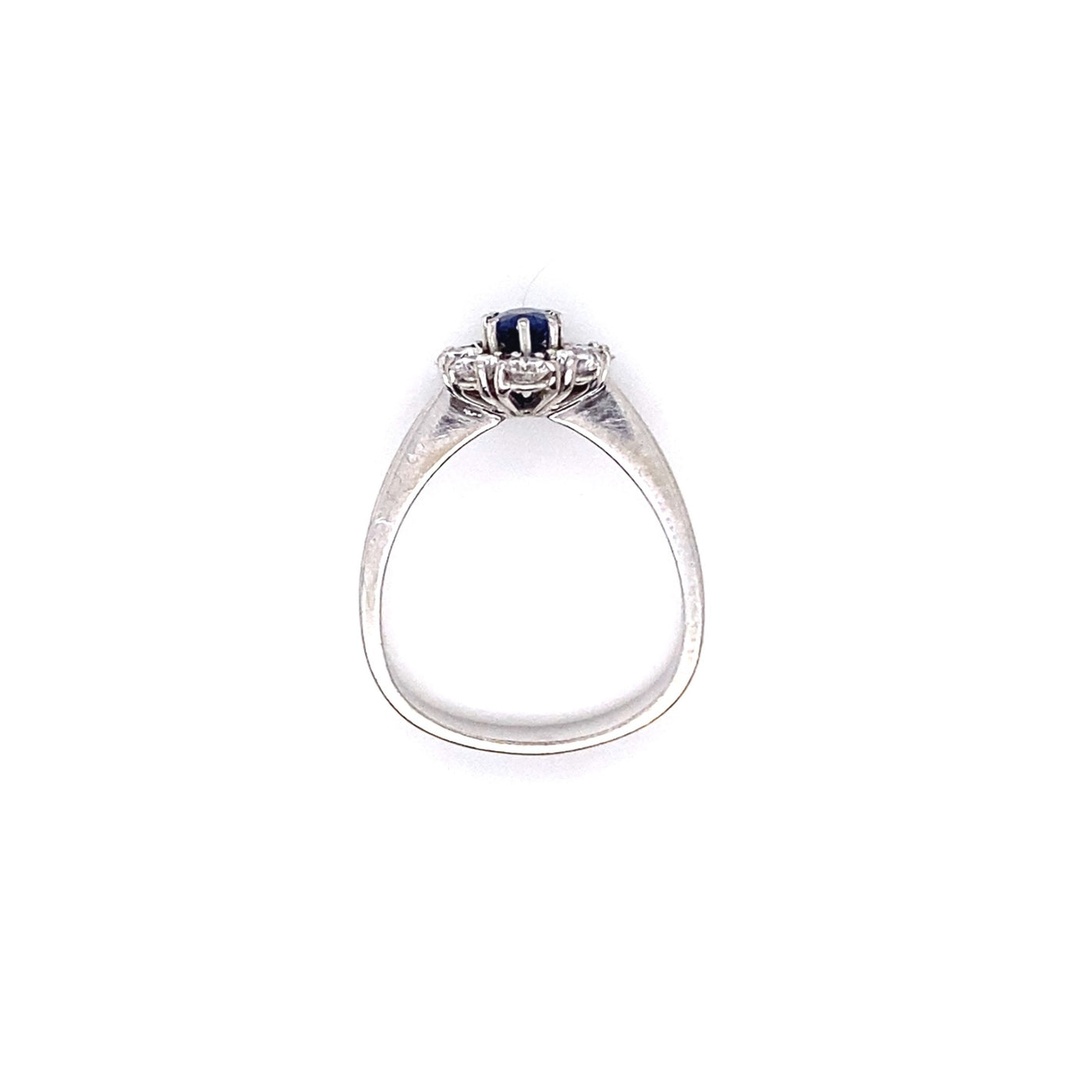 Amour Bleu - Saphirring mit Diamanten