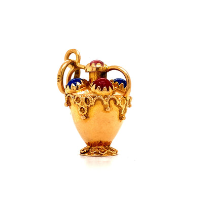 Small Things Have Their Own Charm - Goldener Anhänger Amphora