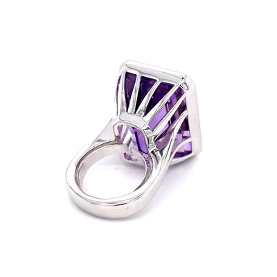 Purple Posh - Klarer Amethyst Ring