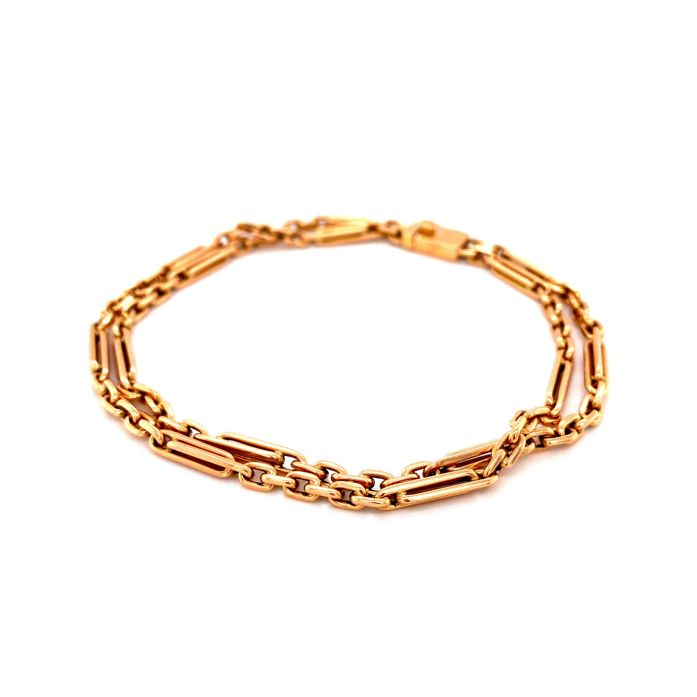 Morse Code - Armband Roségold